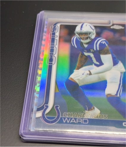 2025 Topps Chrome Football #129 Charvarius Ward — front