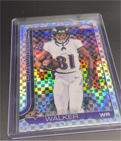 2025 Topps Chrome #26 Devontez Walker — front