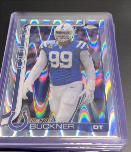 2025 Topps Chrome #133 DeForest Buckner — front