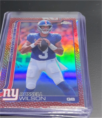 2025 Topps Chrome Pigskin #229 Russell Wilson — front