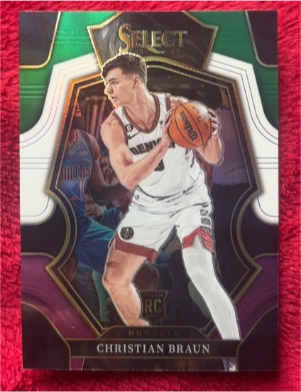 2022-23 Panini Select #195 Christian Braun — front