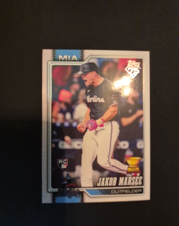 2026 Topps 75th #37 Jakob Marsee — front