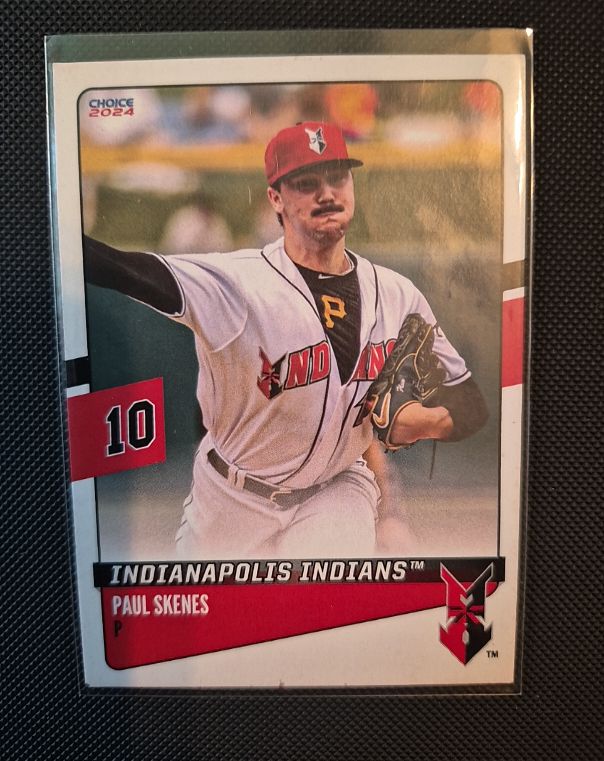 2024 Choice Indianapolis Indians #10 Paul Skenes — front