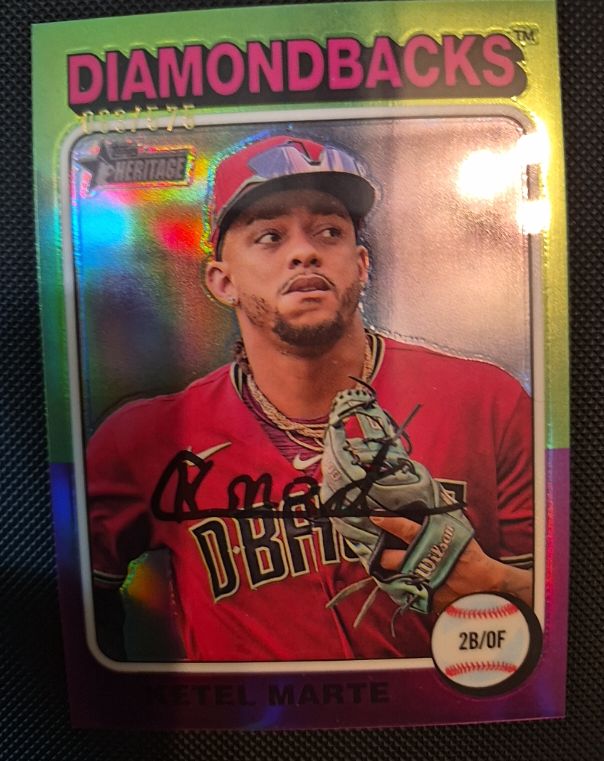 2024 Topps Heritage #157 Ketel Marte — front