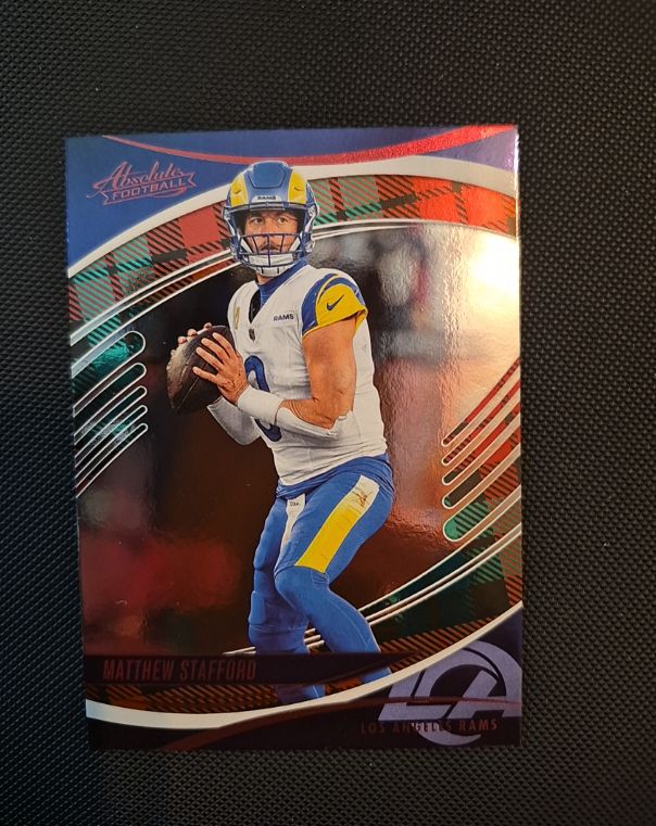 2025 Panini Absolute #42 Matthew Stafford — front