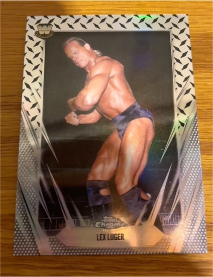 2026 Topps Chrome WWE #125 Lex Luger — front