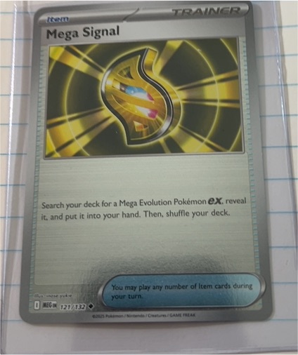 2023 Pokémon ME: Ascended Heroes #121 Mega Signal — front