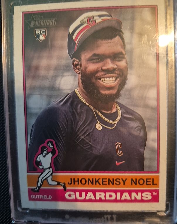 2025 Topps Heritage #79 Jhonkensy Noel — front