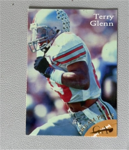 1996 Classic #5 Terry Glenn — front
