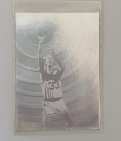 1992 Lime Rock Productions #2 Larry Bird Hologram — front