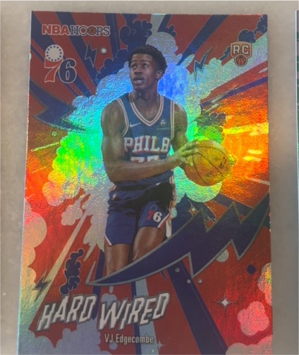 2025-26 Topps NBA Hoops #HW-23 V.J. Edgecombe — front