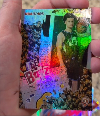2025-26 Topps NBA Hoops #TB-18 Walter Clayton Jr. — front