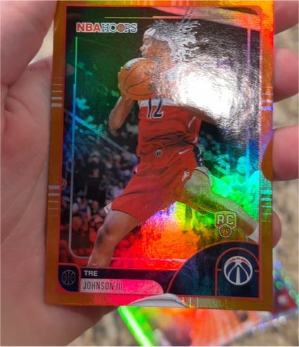 2025-26 Topps NBA Hoops #226 Tre Johnson III — front