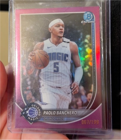 2025-26 Bowman Chrome #BCV-94 Paolo Banchero — front