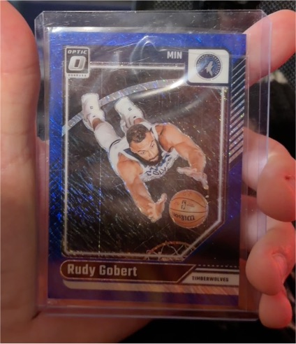2024-25 Panini Donruss Optic #222 Rudy Gobert — front