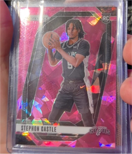 2024-25 Panini Prizm #234 Stephon Castle — front