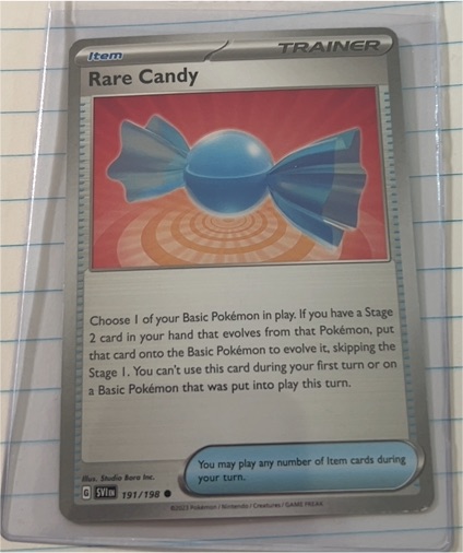 2023 Pokémon SV01 #191 Rare Candy — front