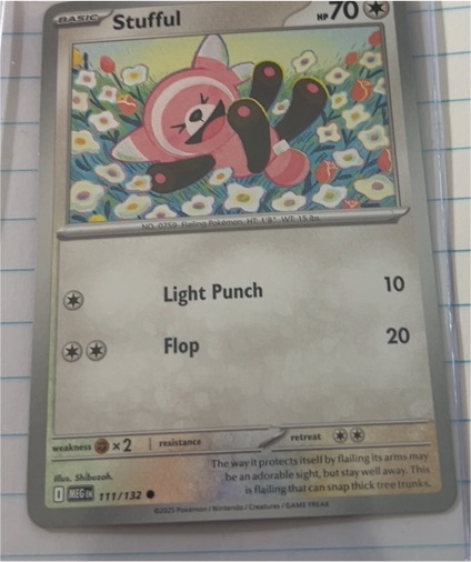2023 Pokémon MEG #111 Stufful — front