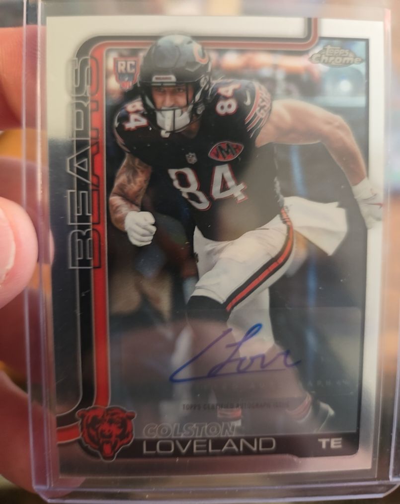 2025 Topps Chrome #RA-CL Colston Loveland — front