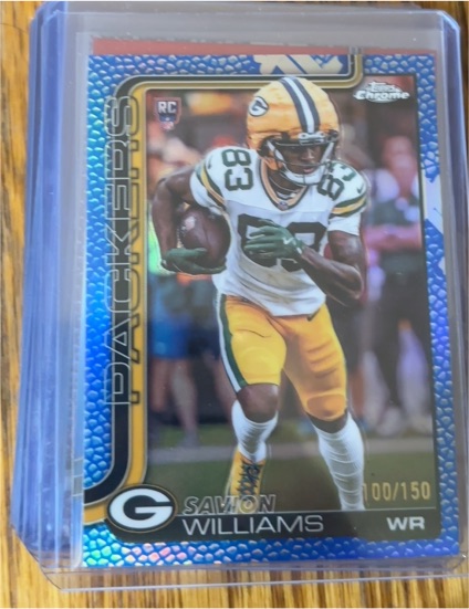 2025 Topps Chrome #340 Savion Williams — front