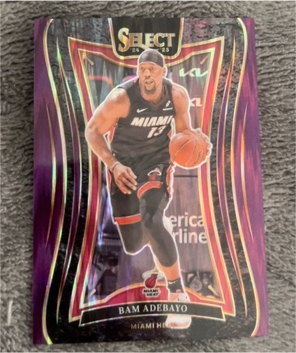 2024-25 Panini Select Mezzanine #334 Bam Adebayo — front