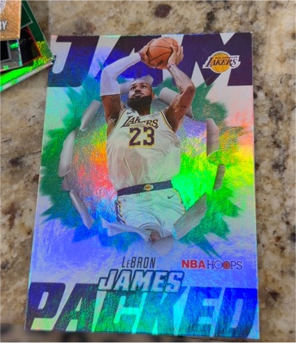 2026 Topps NBA Hoops #JP-4 LeBron James — front