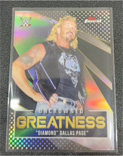 2021 Topps Finest WWE #UG-3 Diamond Dallas Page Uncrowned Greatness — front