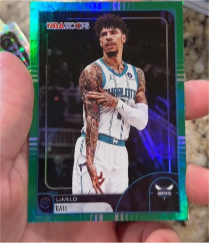 2025-26 Topps NBA Hoops #185 LaMelo Ball — front