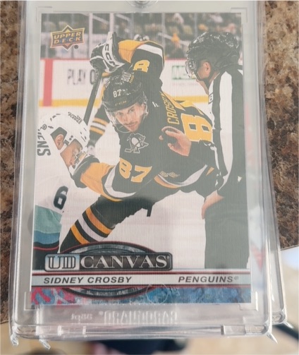 2025-26 Upper Deck UD Canvas #C76 Sidney Crosby — front