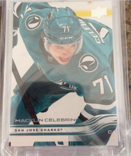 2025-26 Upper Deck Series 1 #136 Macklin Celebrini — front