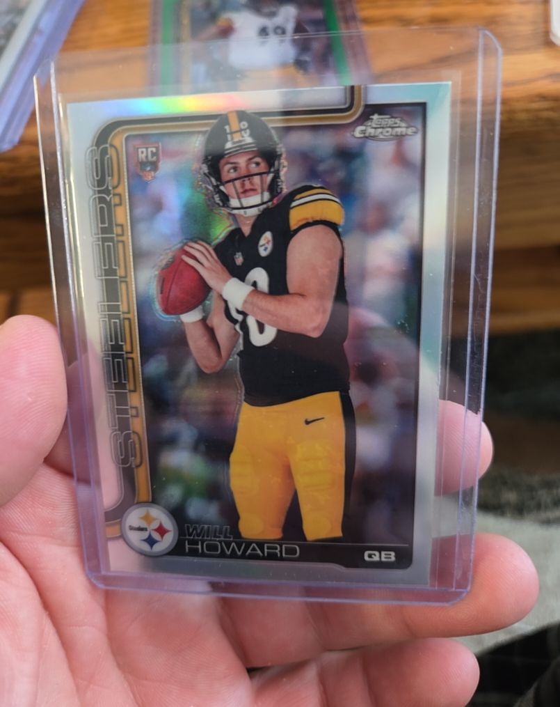 2025 Topps Chrome #321 Will Howard — front