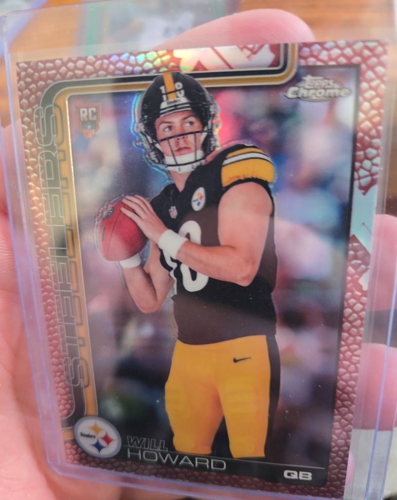 2025 Topps Chrome #321 Will Howard — front