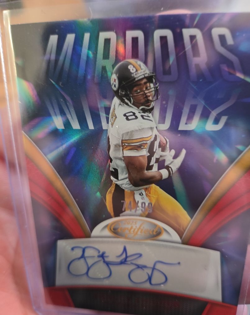 2025 Panini Certified Mirror Signatures #MS-16 Yancey Thigpen — front