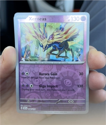 2024 Pokémon SV08: Surging Sparks #088 Xerneas — front