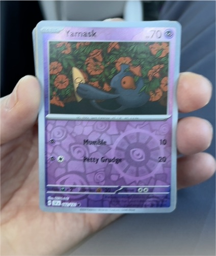 2023 Pokémon SV08: Surging Sparks #082 Yamask — front