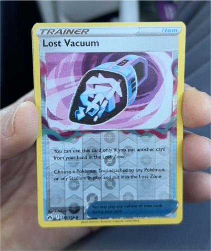 2023 Pokémon Crown Zenith #135 Lost Vacuum — front