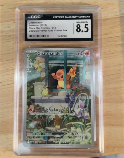 2023 Pokémon Black Star Promos #044 Charmander Obsidian Flames — front