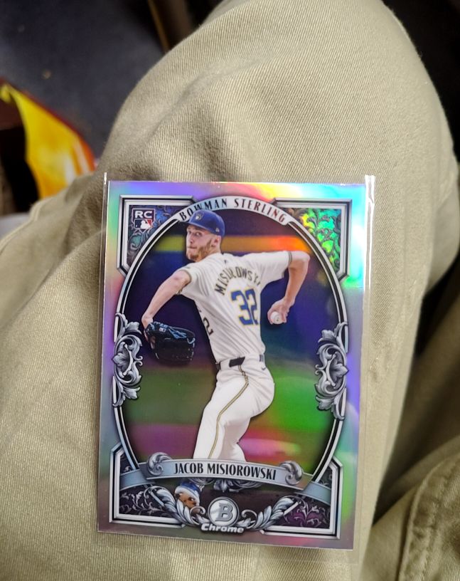 2026 Bowman Sterling #BST-13 Jacob Misiorowski — front
