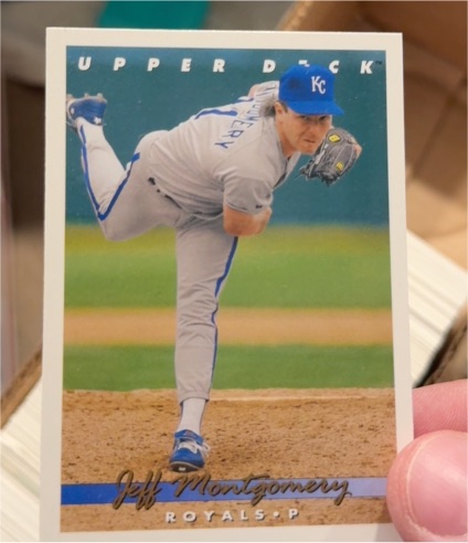 1993 Upper Deck #62 Jeff Montgomery — front