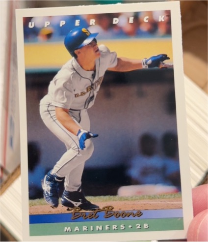 1993 Upper Deck #65 Bret Boone Seattle Mariners — front
