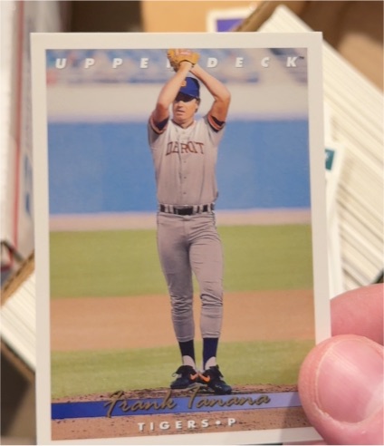 1993 Upper Deck #68 Frank Tanana — front