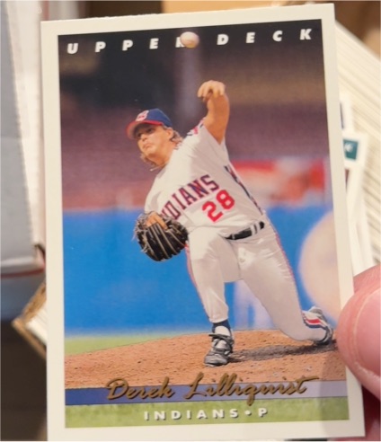 1993 Upper Deck #70 Derek Lilliquist — front