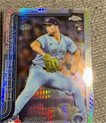 2025 Topps Chrome Update #USC161 Mason Fluharty — front