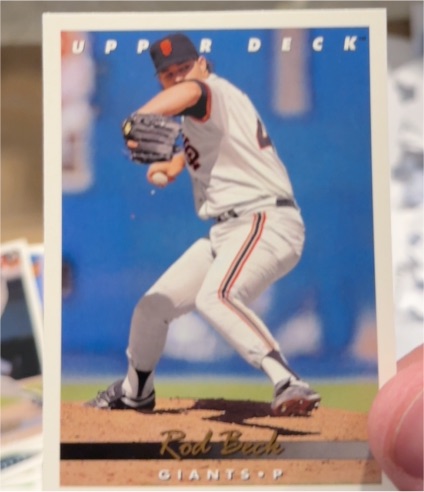 1993 Upper Deck #73 Rod Beck — front