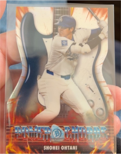 2026 Bowman Chrome Power Chords Die-Cut #PC-11 Shohei Ohtani — front