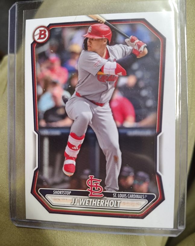2026 Bowman #BP-115 JJ Wetherholt — front