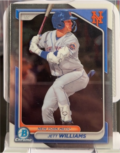 2024 Bowman Chrome Prospects #BCP-54 Jett Williams — front