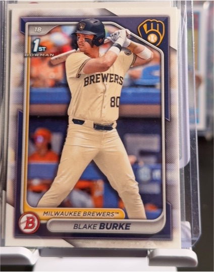 2024 Bowman Draft #BD-95 Blake Burke — front