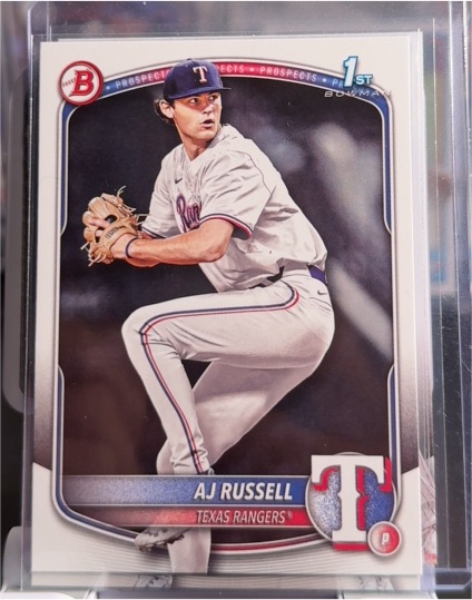 2025 Bowman Draft #BD-51 AJ Russell — front