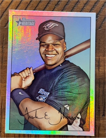 2007 Bowman Heritage #63 Frank Thomas — front